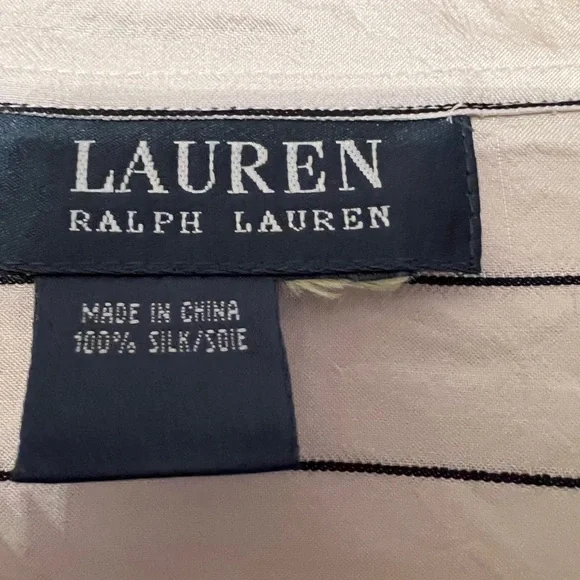 Ralph Lauren Vintage 100% silk - Picture 2 of 6